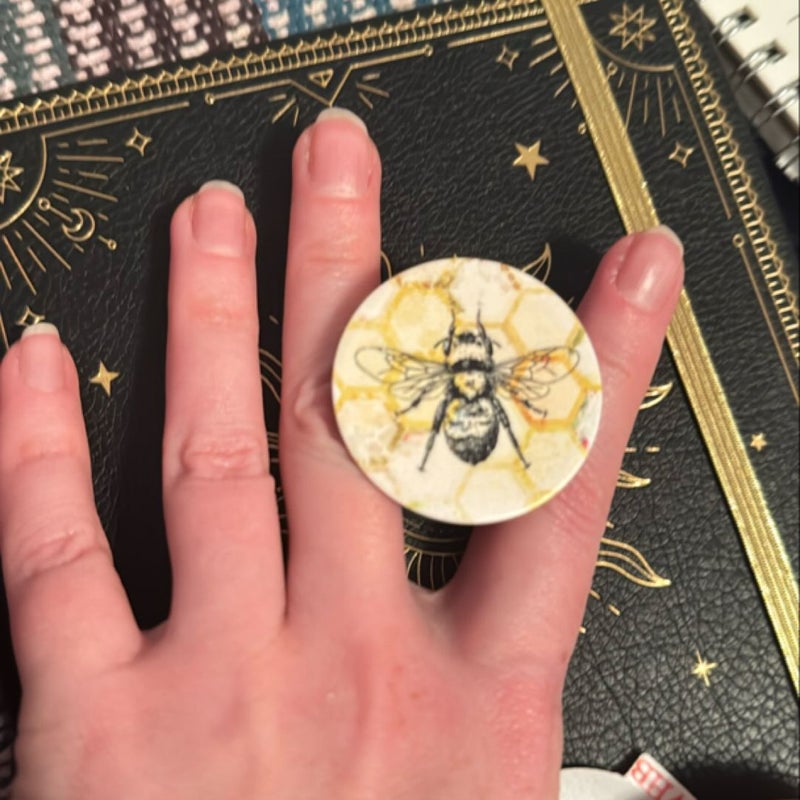 Bumble bee popsocket for phone or kindle