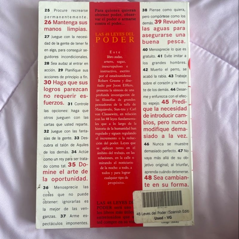 Las 48 Leyes del Poder Spanish Version