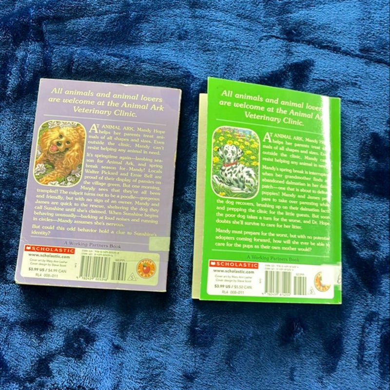 BOOK BUNDLE: Dalmatian in the Daisies and Poodle in the Pansies