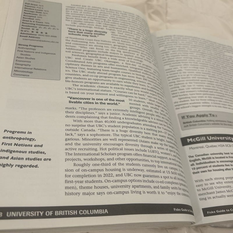 Fiske Guide to Colleges 2022