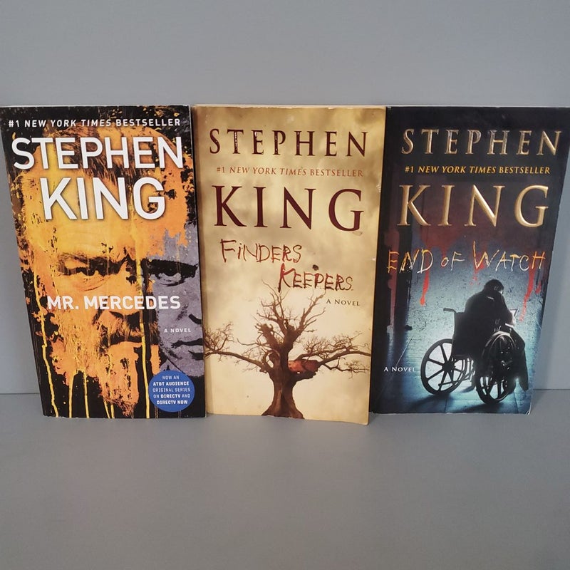 Bill Hodges Trilogy, pocketbooks