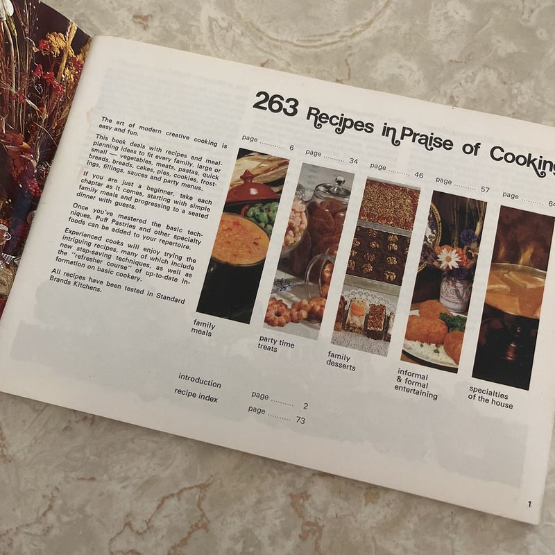 263 Recipes in Praise of Cooking 