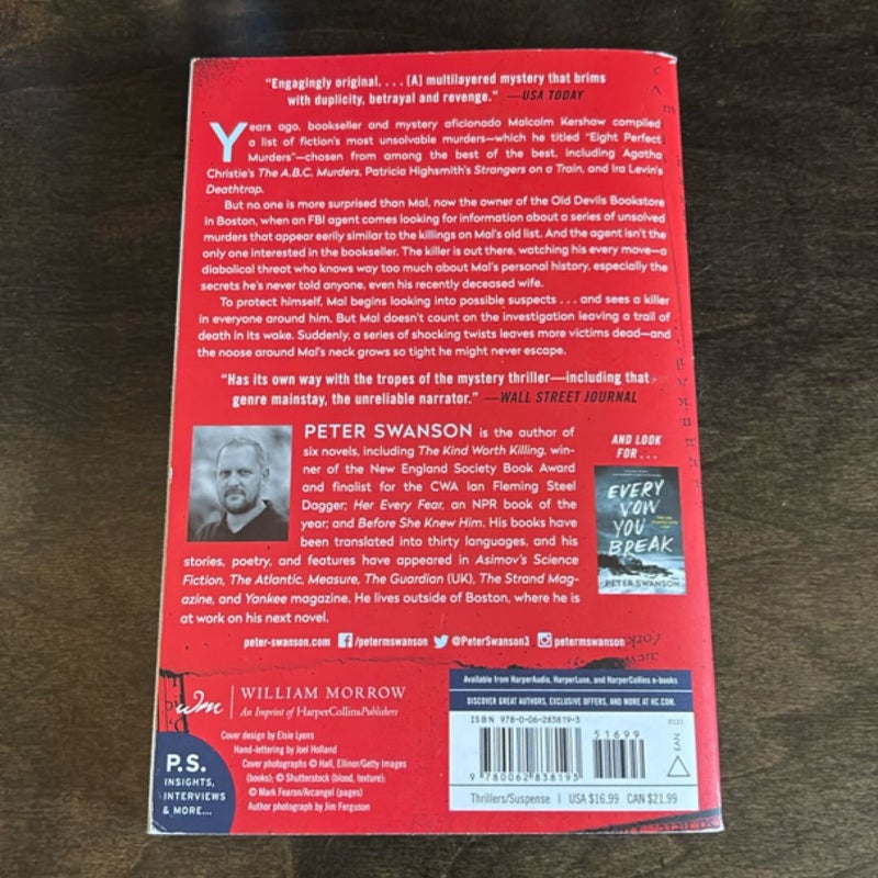 Eight Perfect Murders