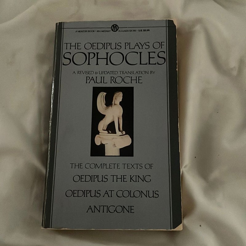 The oedipus plays of sophocles