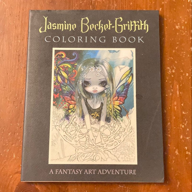 Jasmine Becket-Griffith Coloring Book