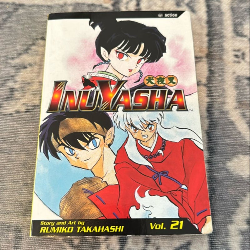 Inuyasha, Vol. 3, 9, 21 & 23 manga lot