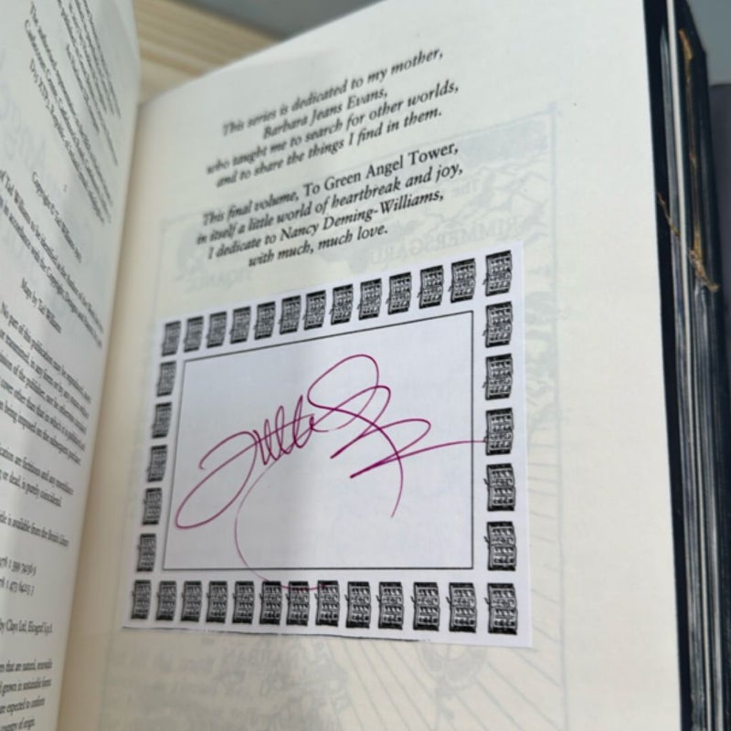 “Memory, Sorrow, & Thorn” (w/Signed Bookplates) 