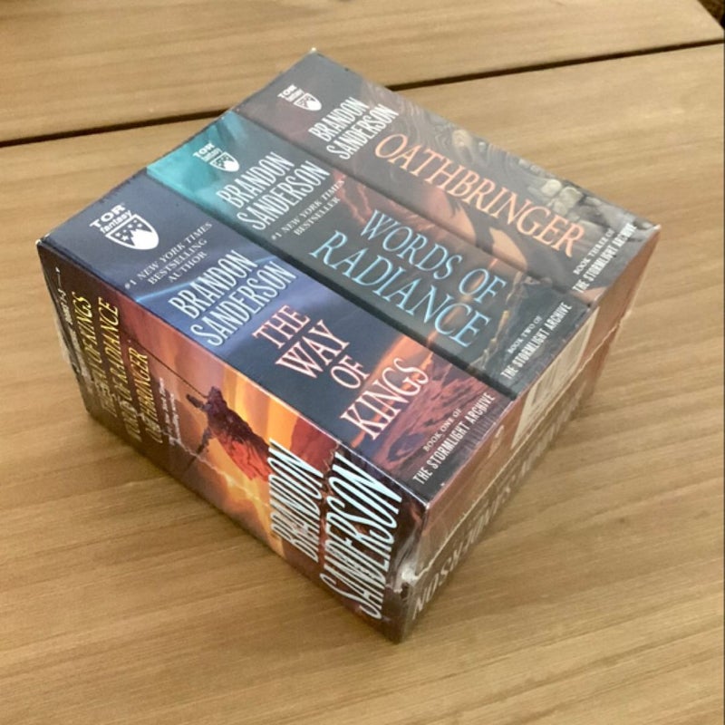 Stormlight Archive MM Boxed Set I, Books 1-3