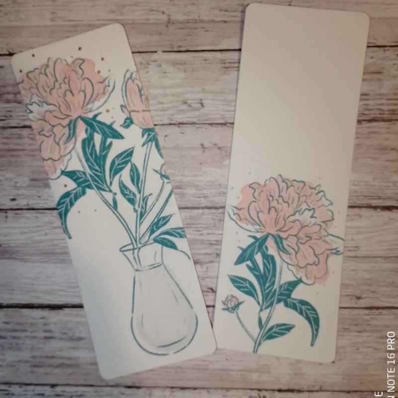 Floral bookmarks 