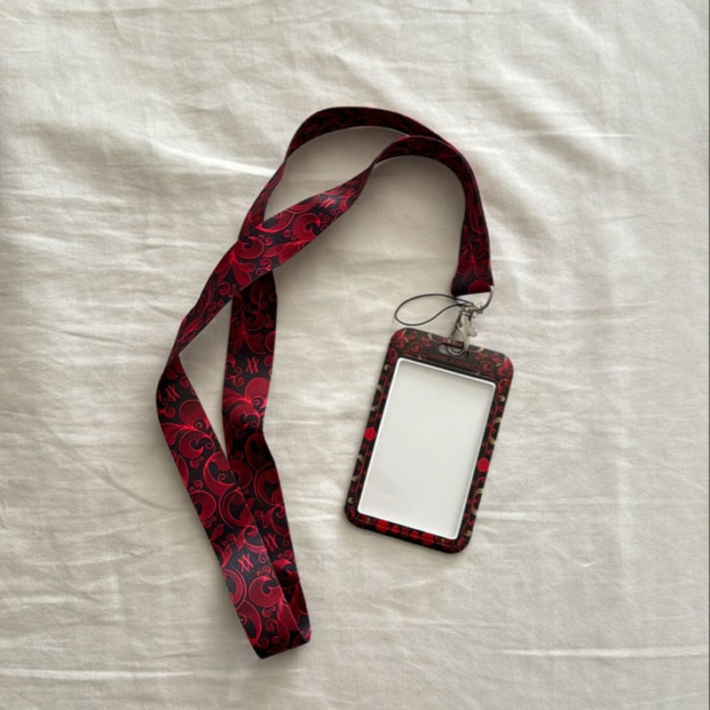 Vampire Academy lanyard and cardholder (FairyLoot exclusive)