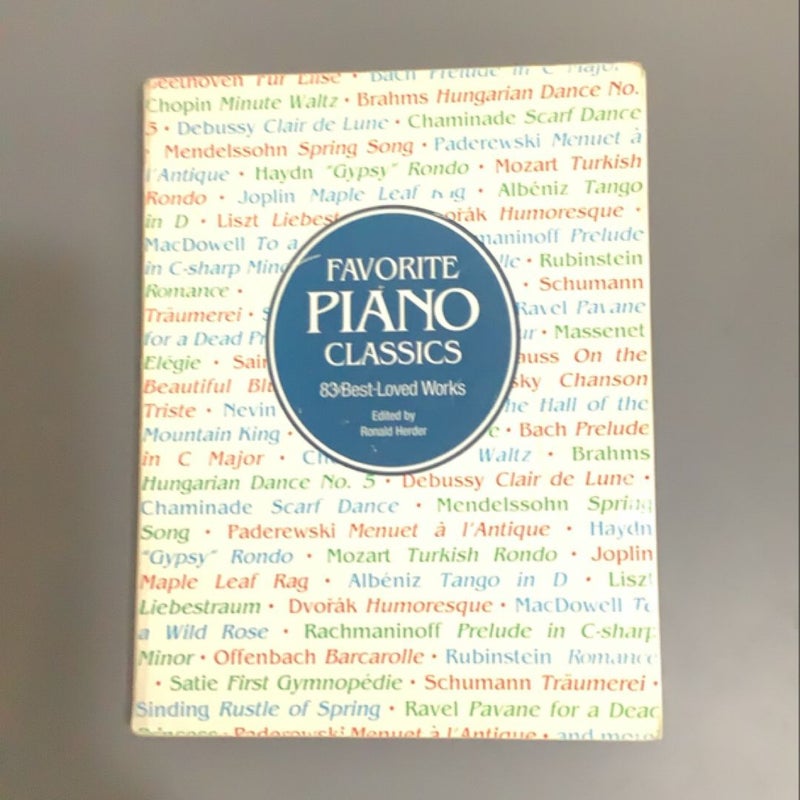 Favorite Piano Classics 