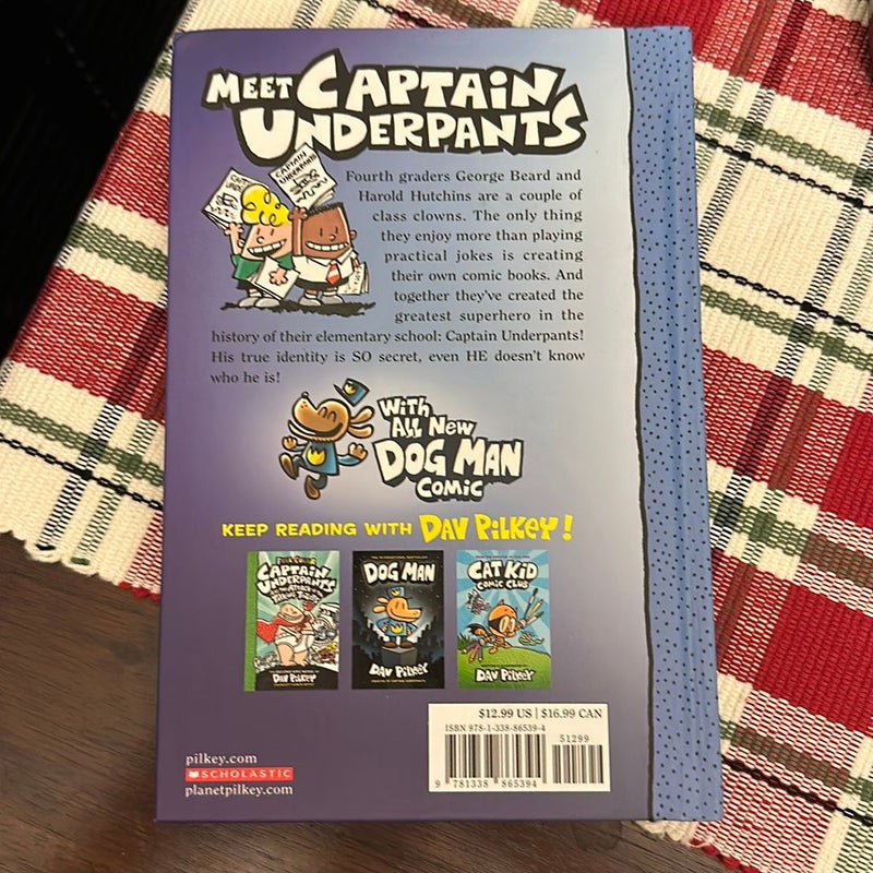 The Adventures of Captain Underpants (Now With a Dog Man Comic