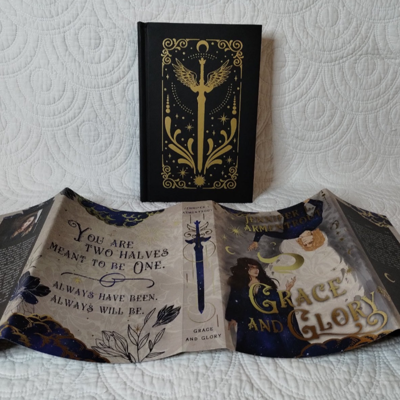 Bookish Box Grace and Glory Signed Special Edition Book with Dust Jackets