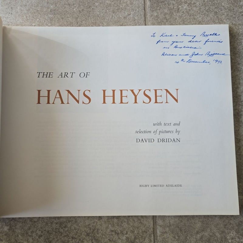 The Art of Hans Heysen