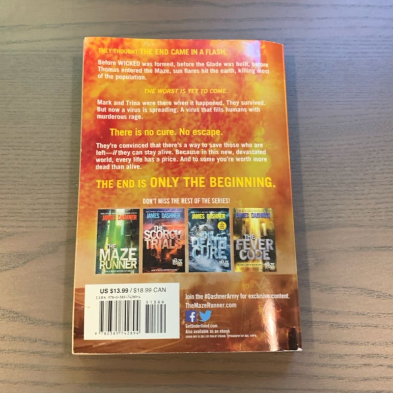 The Kill Order (Maze Runner, Book Four; Origin)