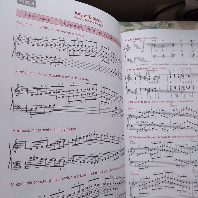 The Complete Book of Scales, Chords, Arpeggios and Cadences