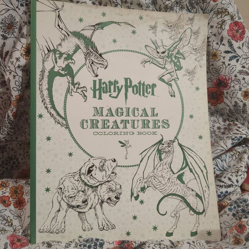 Harry Potter - Magical Creatures Coloring Book