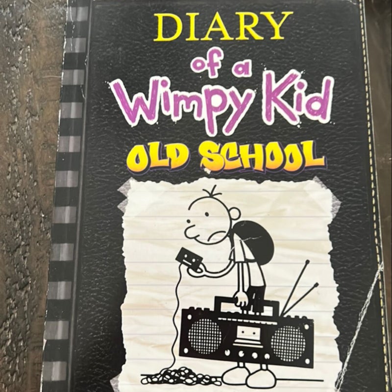 Old school diary of a wimpy kid