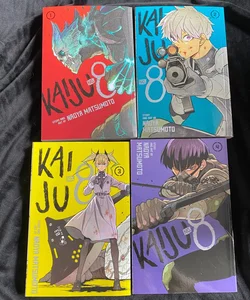 Kaiju No 8 Volume 1-4 manga set