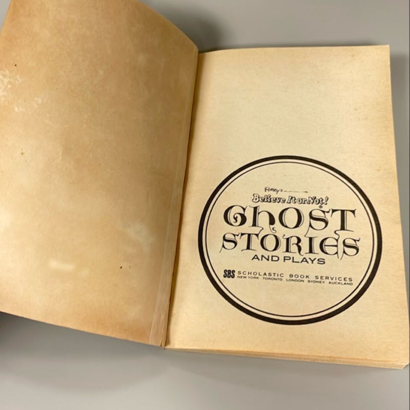 Ripley’s Believe It or Not! Ghost Stories and Plays