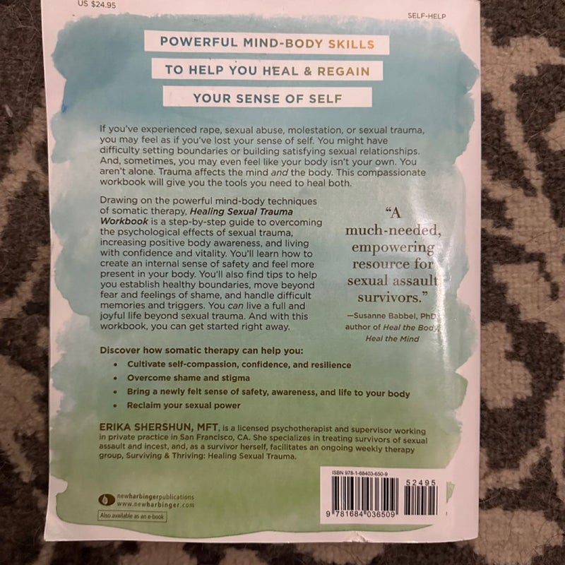 Healing Sexual Trauma Workbook