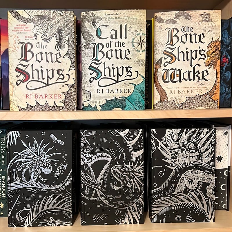 The Bone Ships (BROKEN BINDING)(unsigned) 