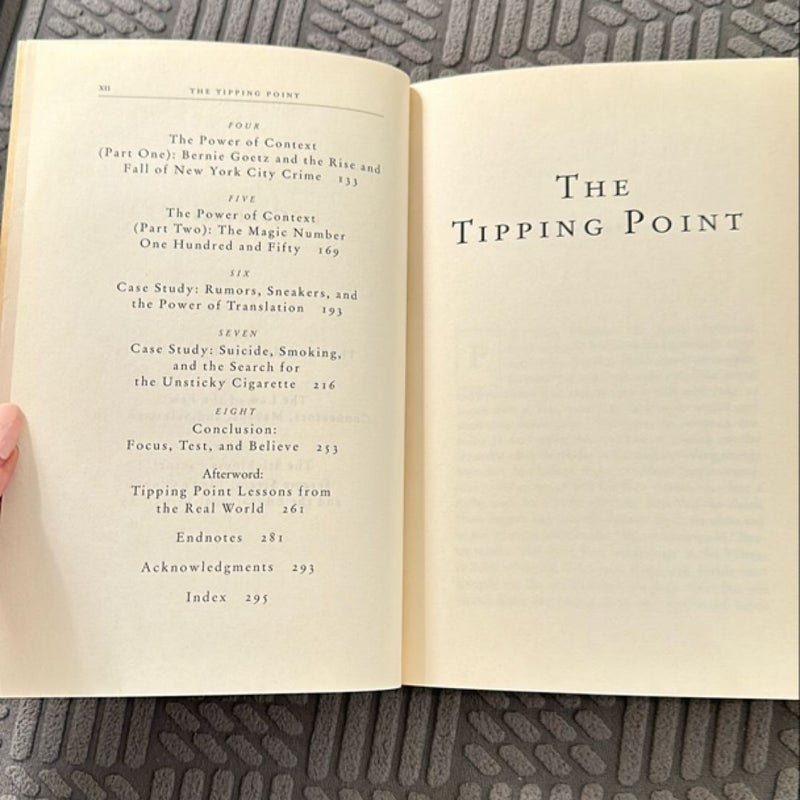 The Tipping Point
