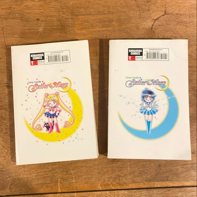 Sailor moon vol 1 and 2