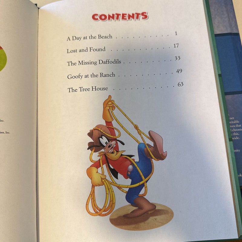 Disney 5 minutes stories starring Goofy