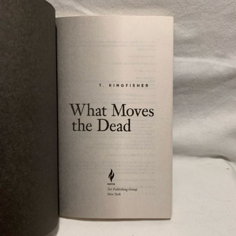 What Moves the Dead