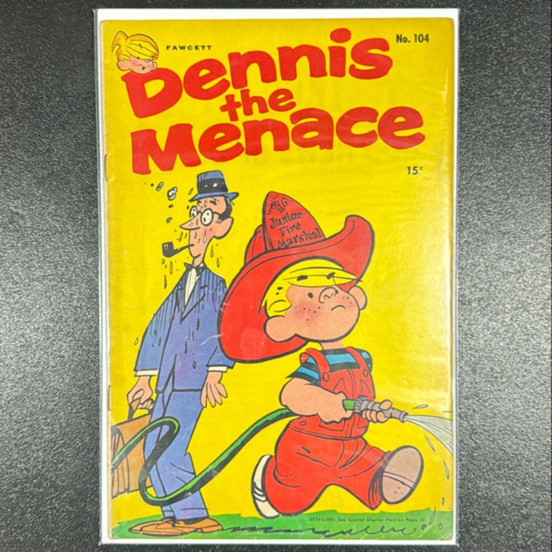 Dennis the Menace # 104 Sept 1969 Fawcett by Hank Ketcham