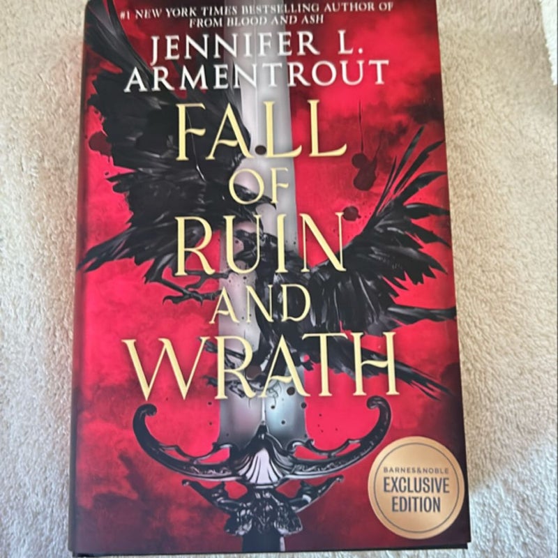 Fall of ruin and wrath- BN exclusive edition 