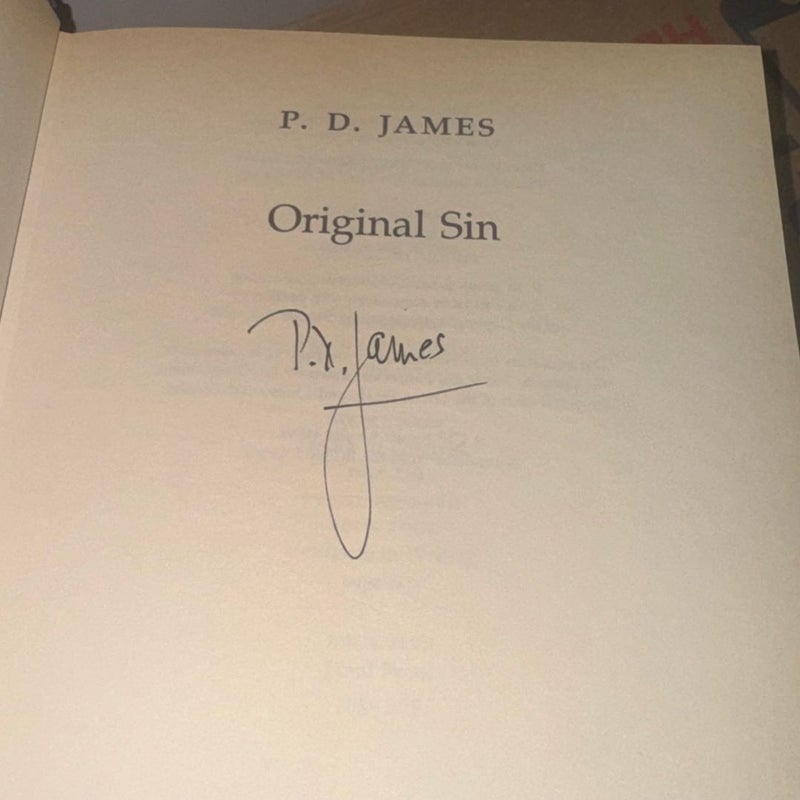 ORIGINAL SIN SIGNED