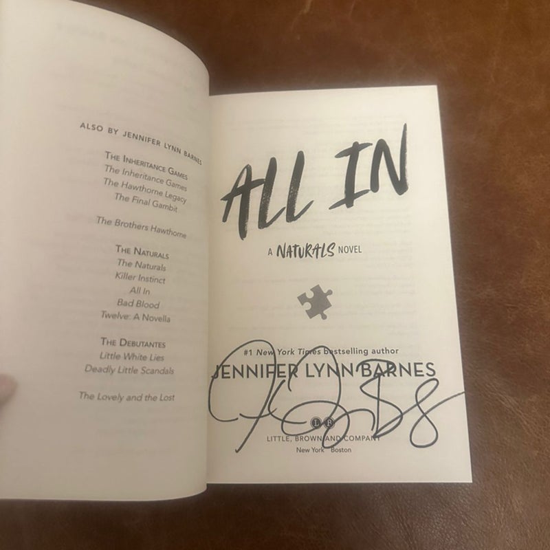 All in signed