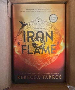 Iron Flame SIGNED