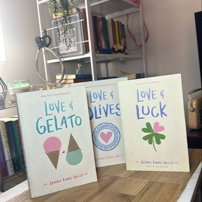 Love and Gelato, Love & Luck, Love & Olives 3 Book Bundle