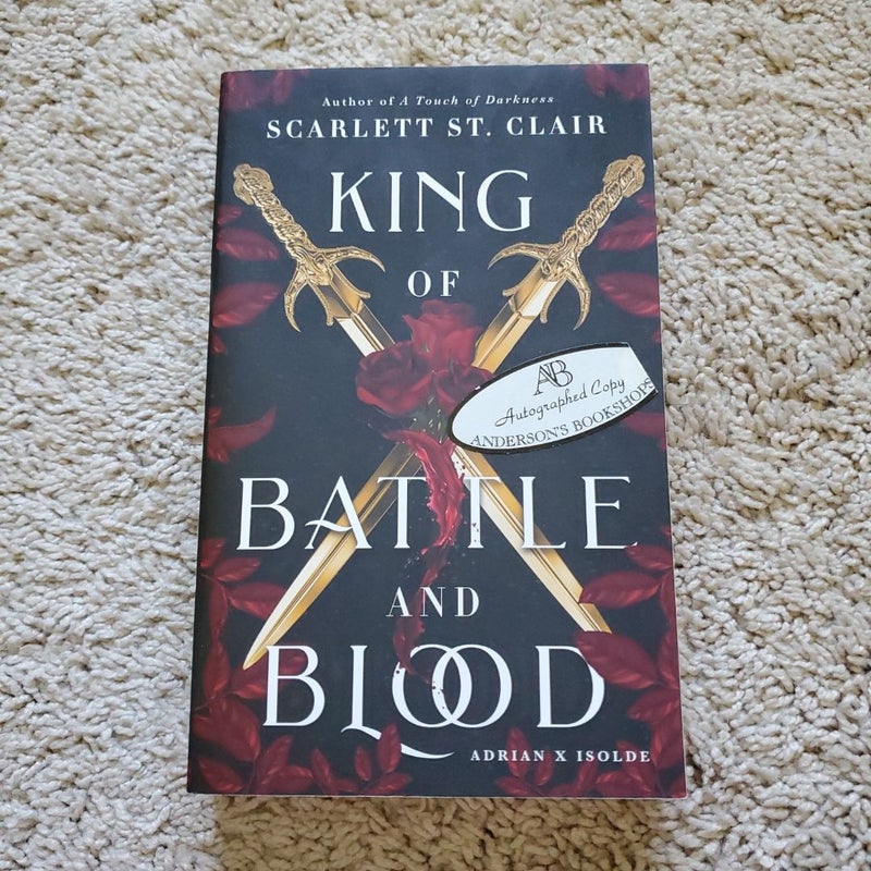 King of Battle and Blood - Signed