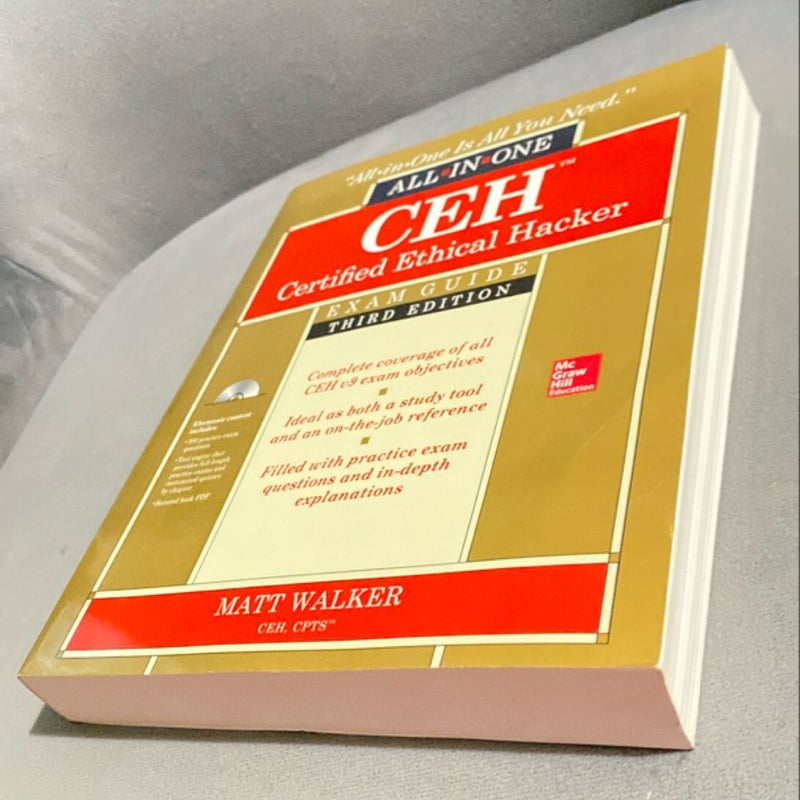 CEH Certified Ethical Hacker All-In-One Exam Guide, Third Edition