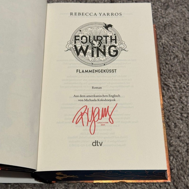 Fourth Wing German Edition