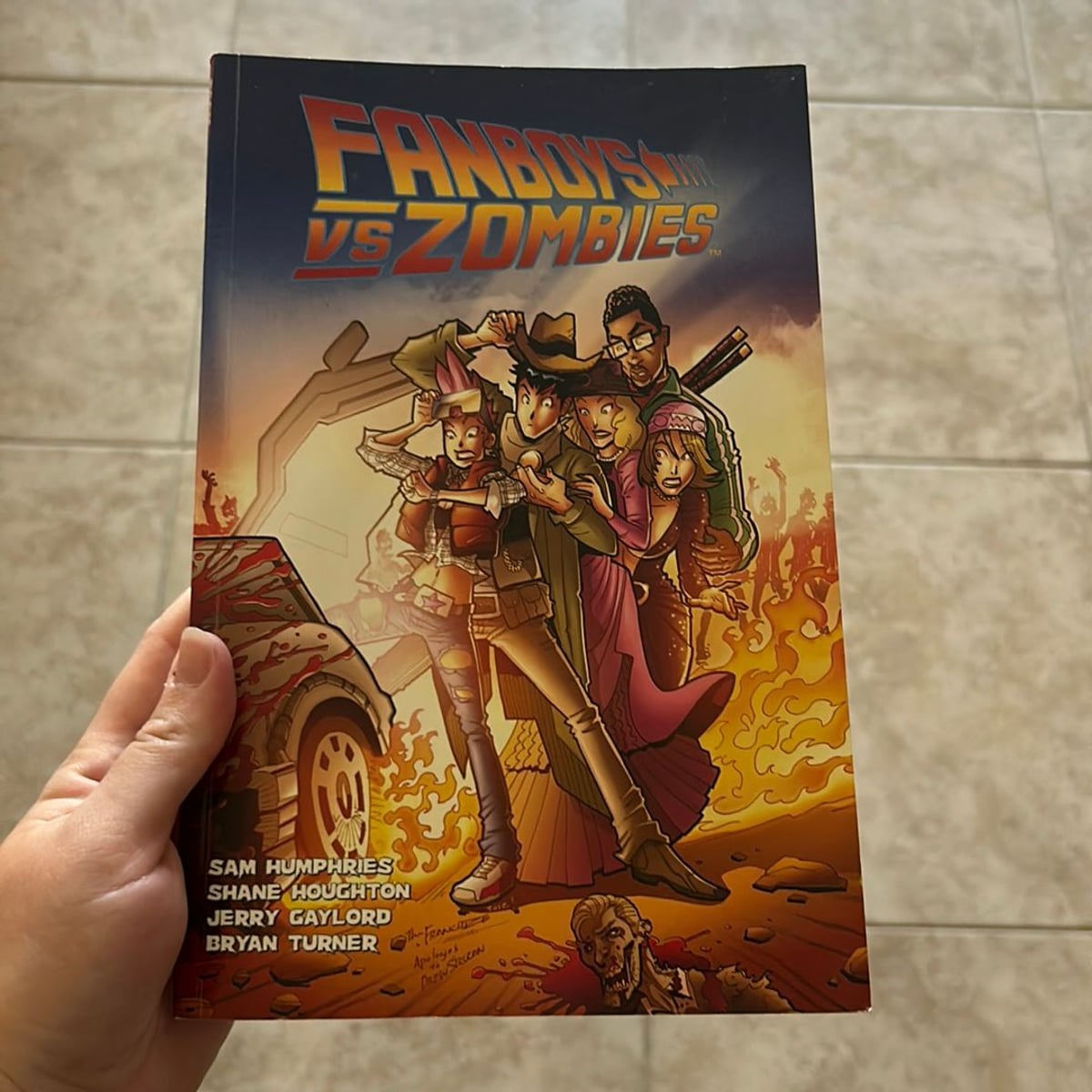 Fanboys vs. Zombies by Sam Humphries, Shane Houghton