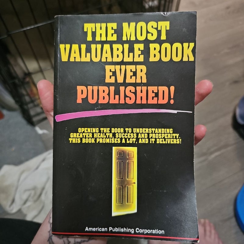 The Most Valuable Book Ever Published