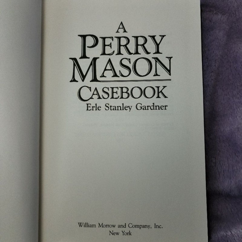 A Perry Mason Casebook