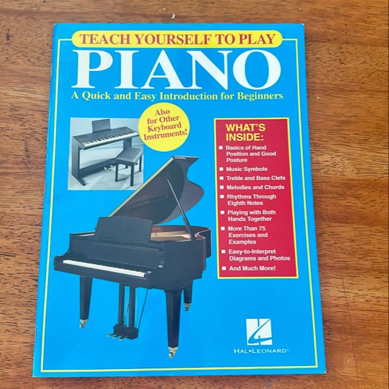 Teach Yourself to Play Piano