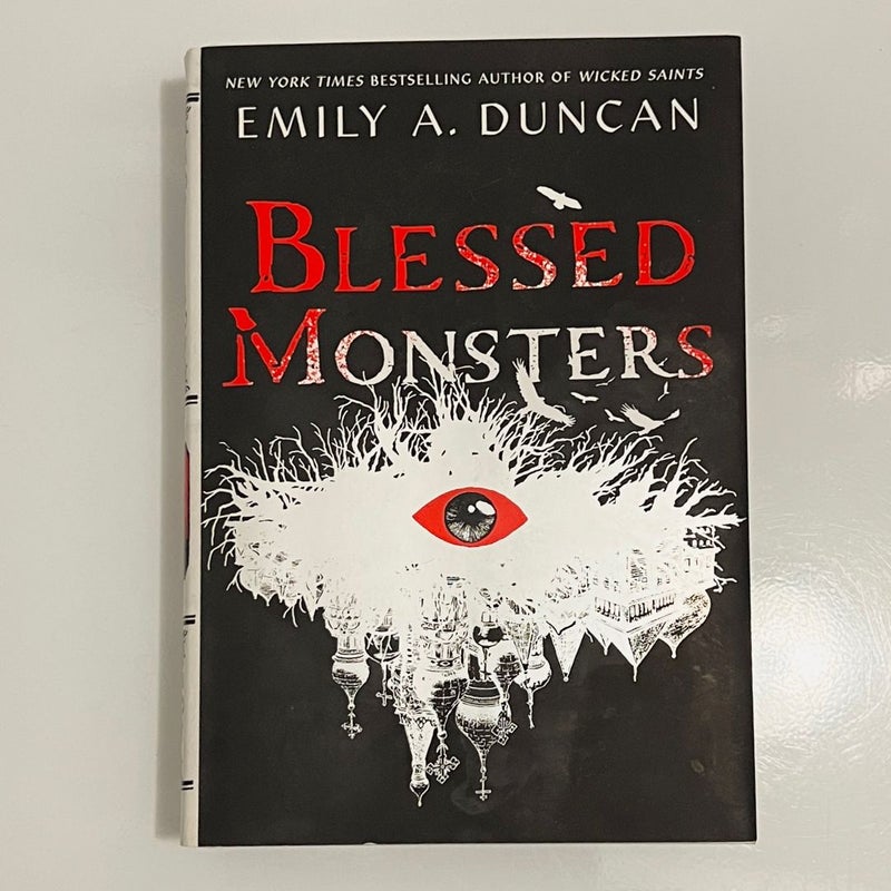 Blessed Monsters SIGNED 1st Ed OwlCrate exclusive 