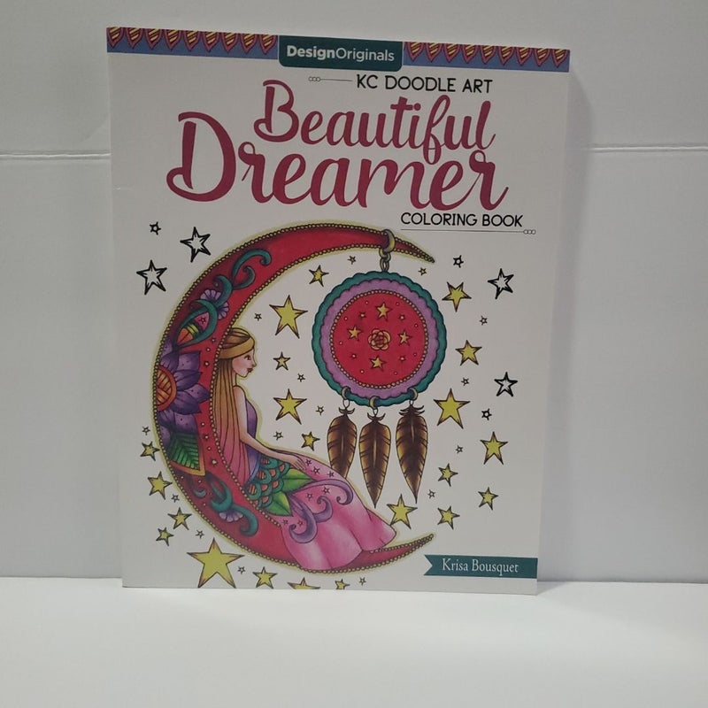 KC Doodle Art Beautiful Dreamer Coloring Book