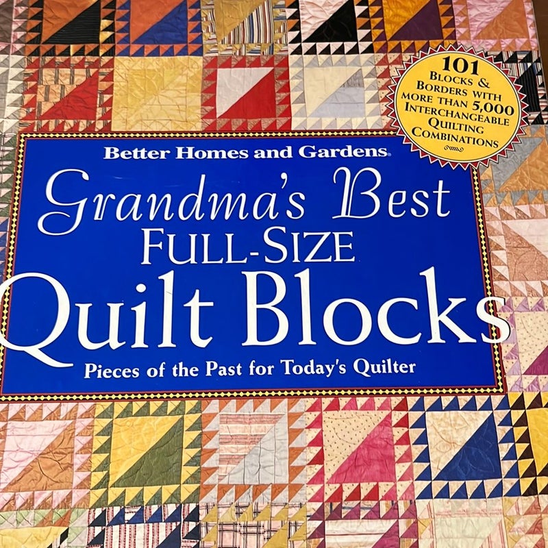 Grandma's Best Full Size Quilt Blocks