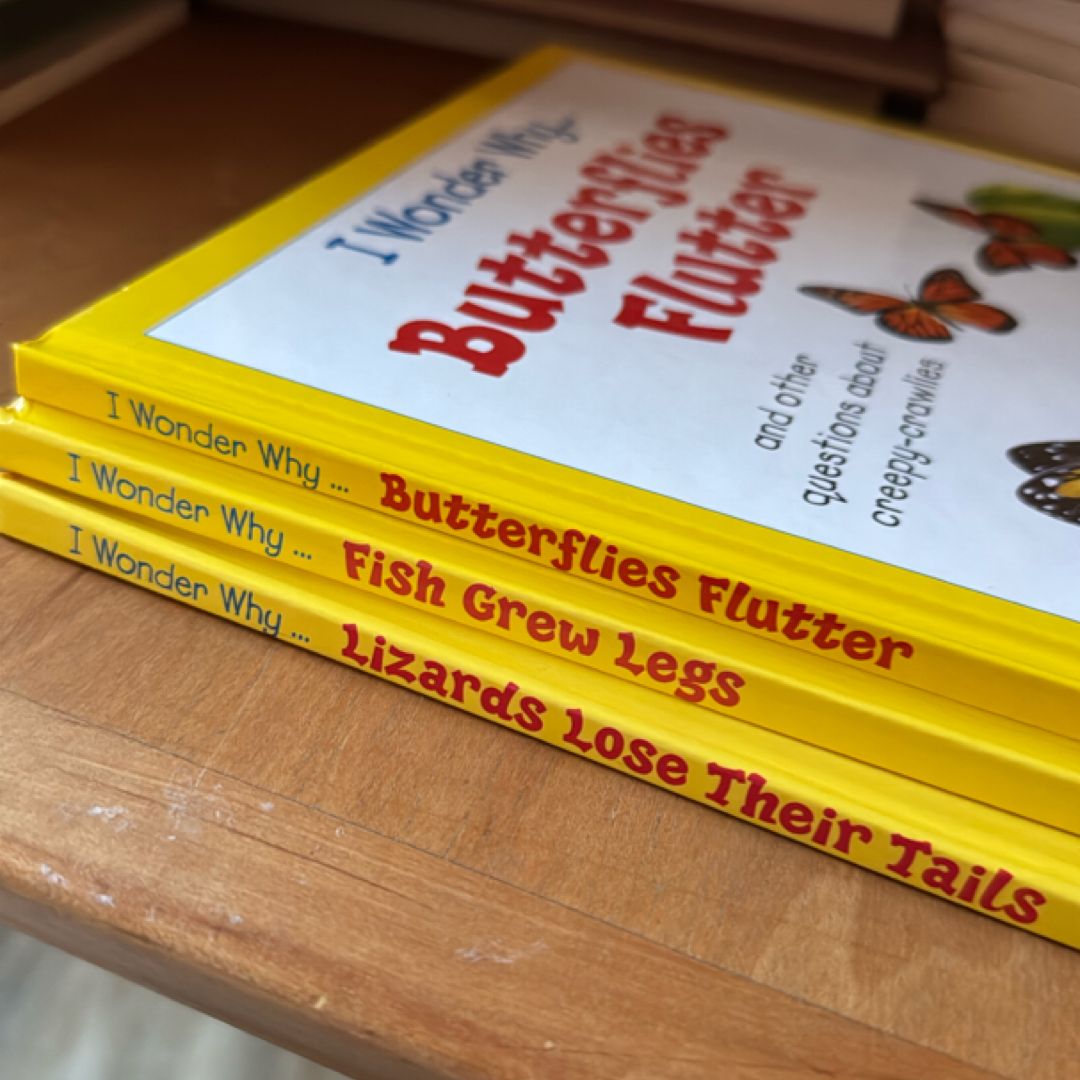 I Wonder Why Books, Lot of 3