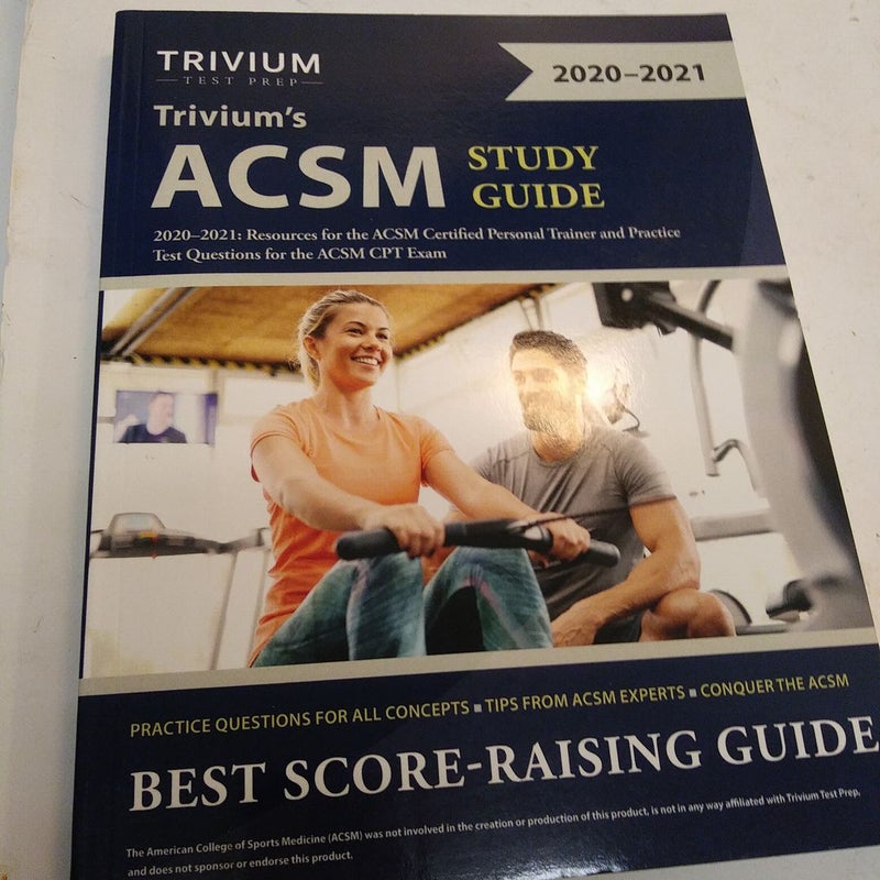 Trivium's ACSM Study Guide 2020-2021