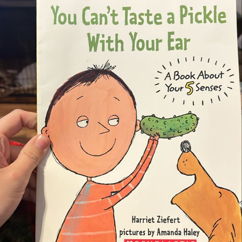 You can’t taste a pickle with your ear