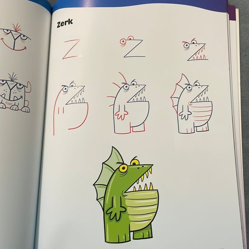 Draw AlphaBeasts by Steve Harpster